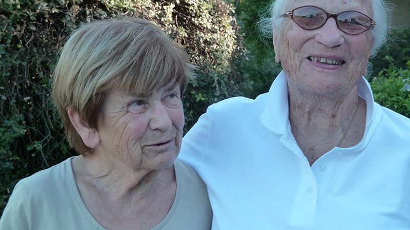 Portrait de deux habitantes
